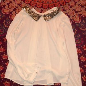 Forever 21 collared blouse